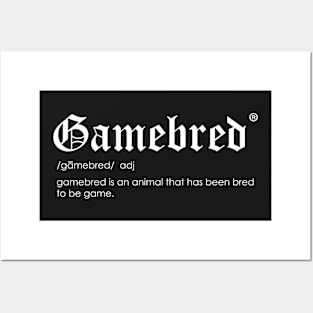 Gamebred Posters and Art